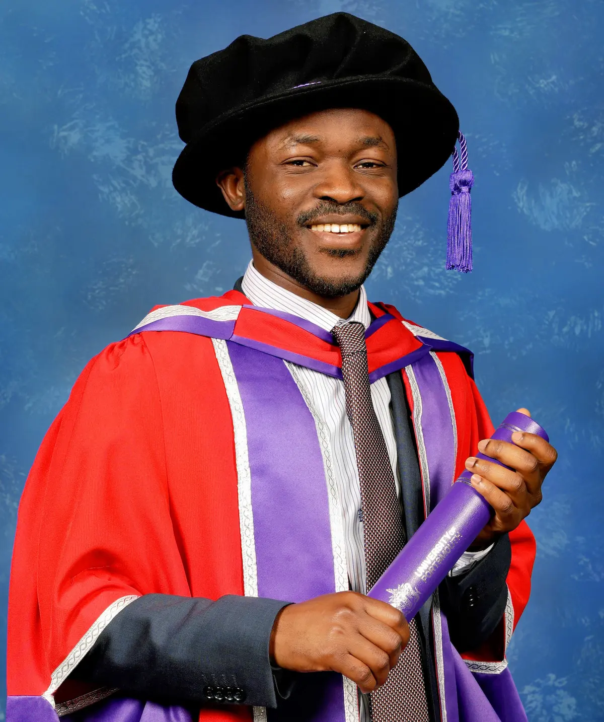 Agbaje at the University of Portsmouth